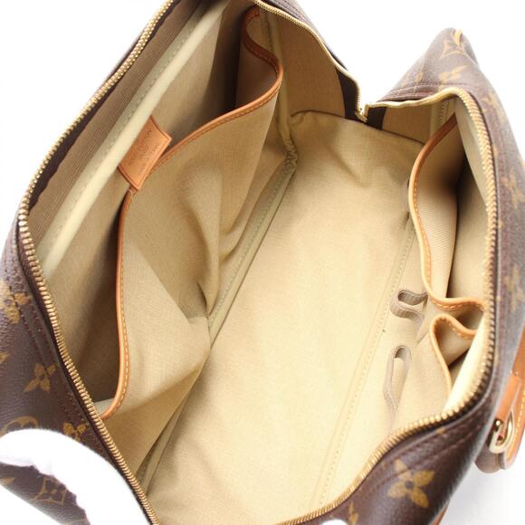 Louis Vuitton Deauville Bowling Vanity Monogram Handbag Brown - Picture 3 of 8